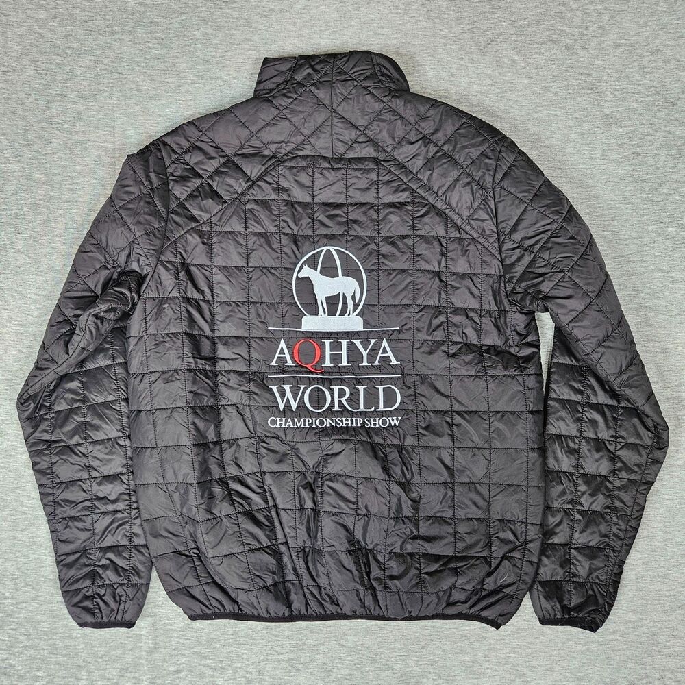 STS Ranchwear "The Wesley" Jacket Men's M Polyester Insulated Black AQHYA Worlds